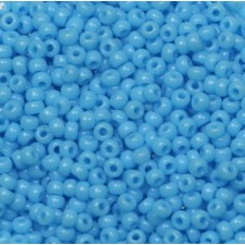 Miyuki rocailles Perlen 11/0 - Opaque turquoise blue 11-413